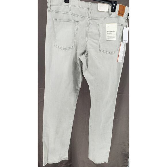 Goodfellow & Co Premium Slim Lightweight Denim Light Gray Mens 40W x 30L New - Picture 2 of 5